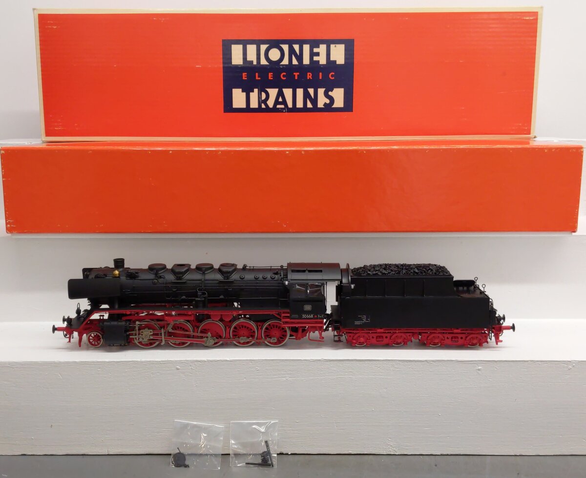 Lionel 6-18031 O Deutsche Bundesbahn 2-10-0 BR-50 Steam Loco. & Tender w/DisCase EX/Box
