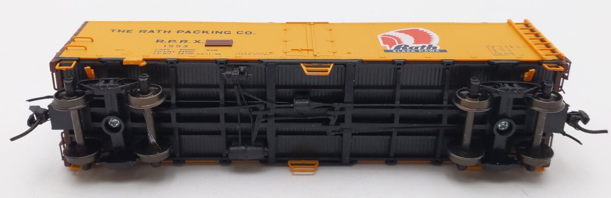 InterMountain 45515-12 HO Scale Rath Packing Co. R-40-23 Ice Bunker Boxcar #1553 LN/Box