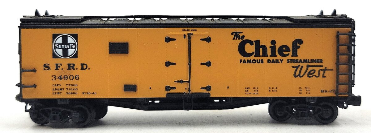 Tex-N-Rails 34906 N Scale Santa Fe 