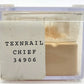 Tex-N-Rails 34906 N Scale Santa Fe "The Chief West" Refrigerator Car EX/Box