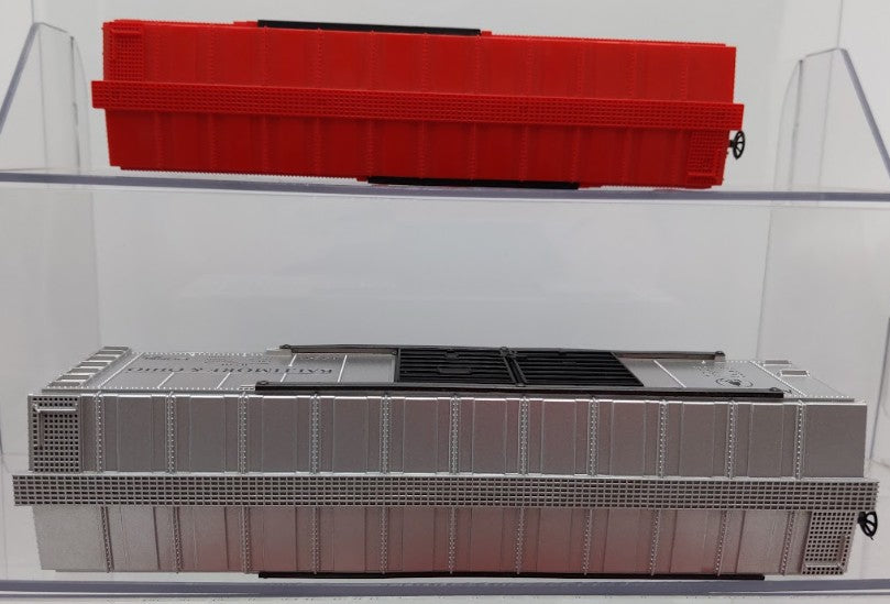 Lionel O Gauge MPC Southern, B&O, Santa Fe, and Norfolk & Western Boxcars [4] VG
