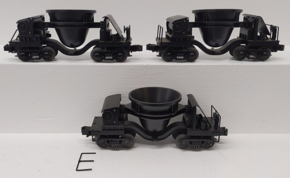 MTH 20-90011 O Gauge Undecorated Premier Slag Car Set EX