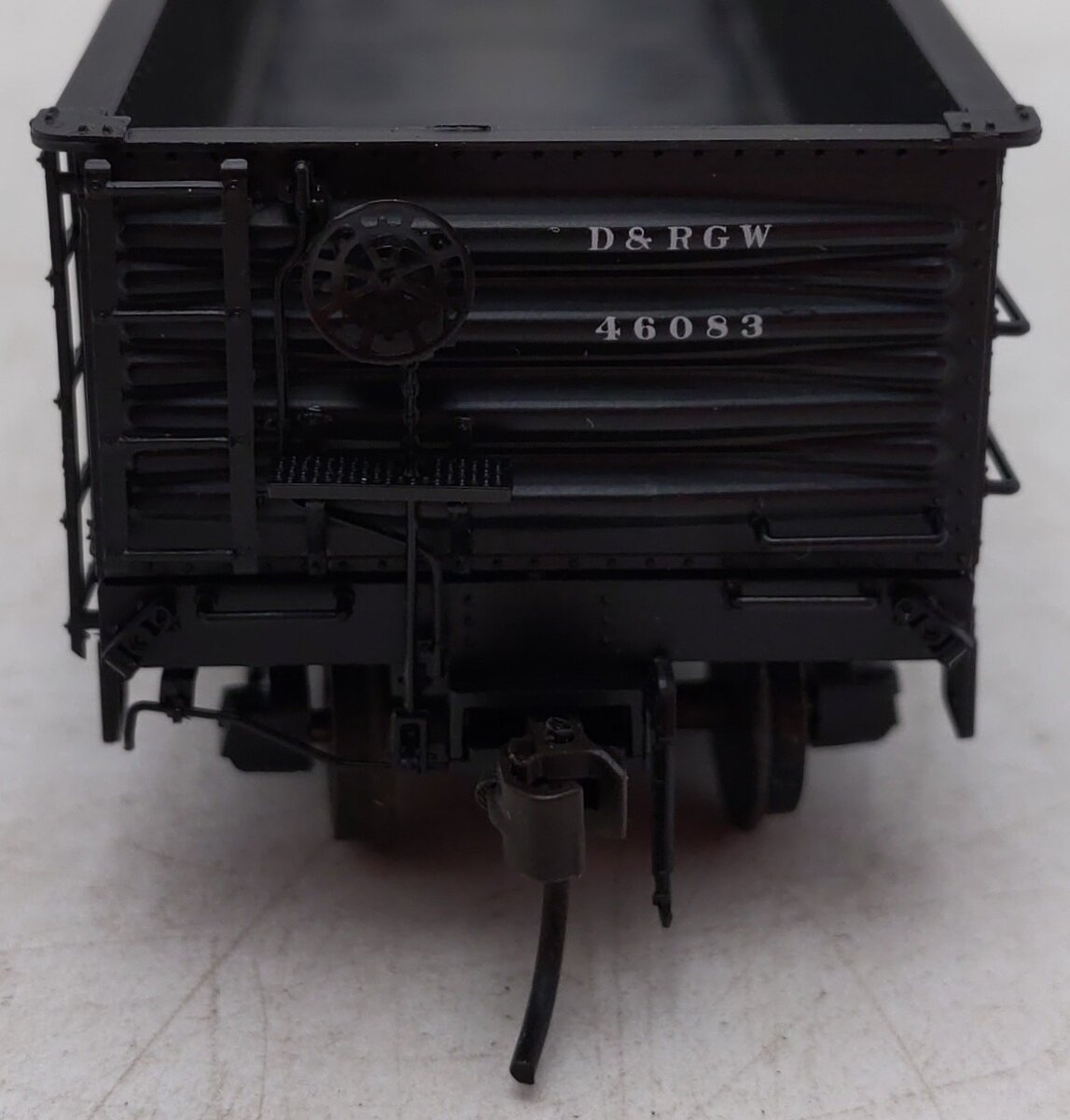 Red Caboose RR35007-15 HO Scale D&RGW Drop Bottom Gondola #46083 EX/Box
