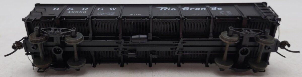Red Caboose RR35007-15 HO Scale D&RGW Drop Bottom Gondola #46083 EX/Box