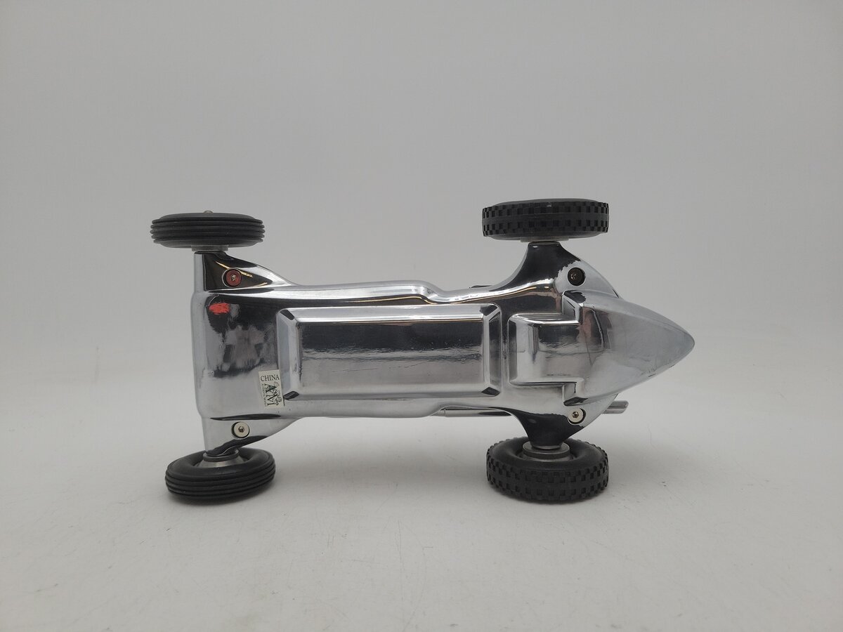 Authentic Models PC015 Hornet Powered Chrome Finished 1940's Racer Car Diecast EX/Box