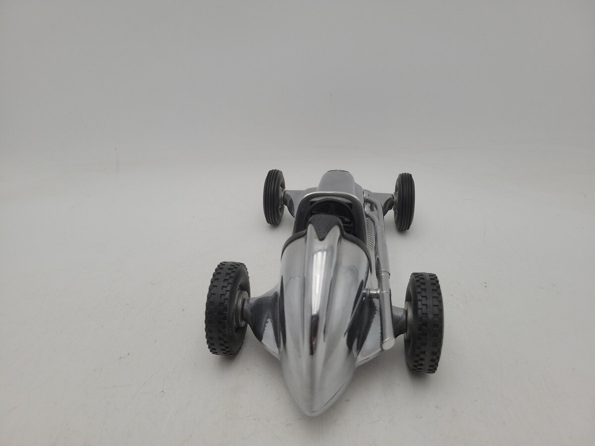 Authentic Models PC015 Hornet Powered Chrome Finished 1940's Racer Car Diecast EX/Box