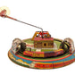 Marx Vintage Tin Litho "Honeymoon Express" Wind-up Toy