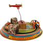 Marx Vintage Tin Litho "Honeymoon Express" Wind-up Toy