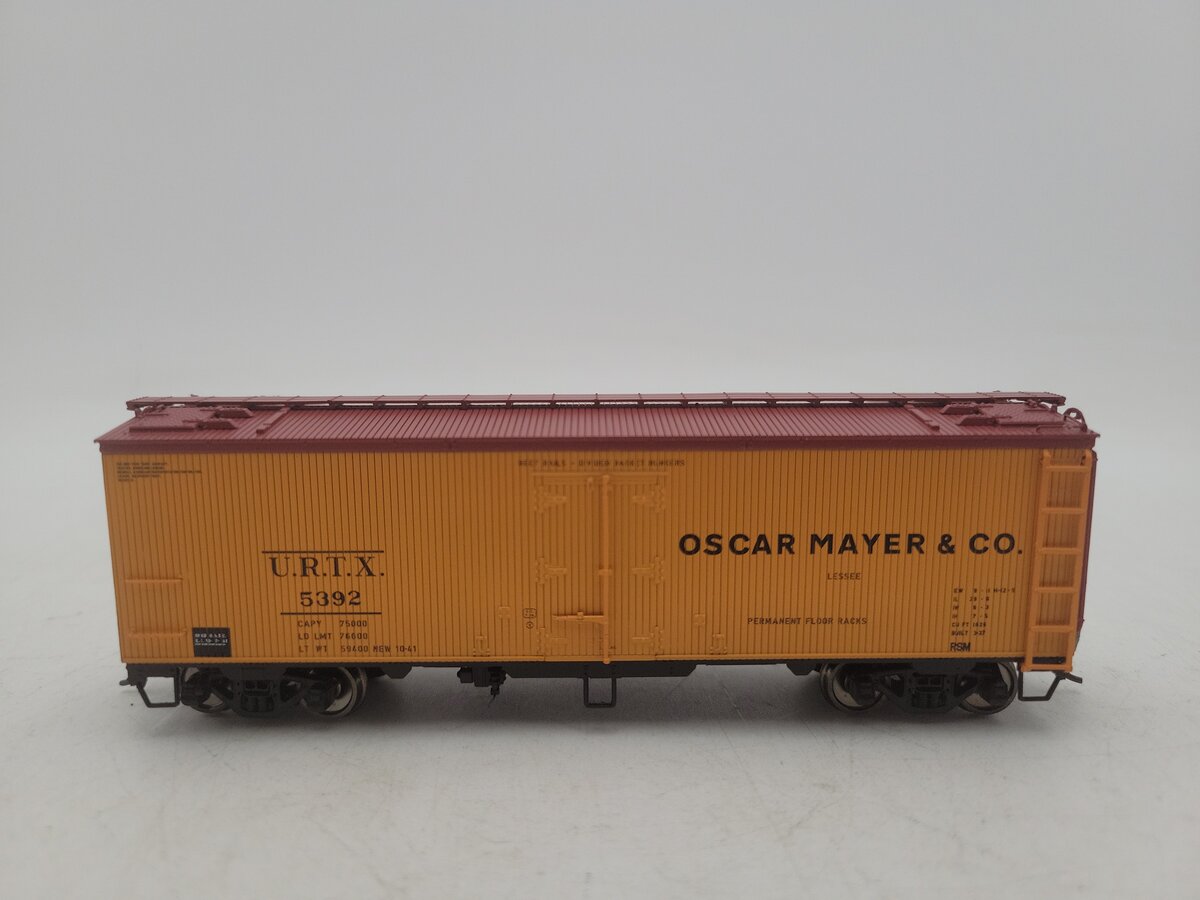 Rapido Trains 121039-3 HO Scale Oscar Mayer & Co. Meat Reefer Car #5392 EX/Box