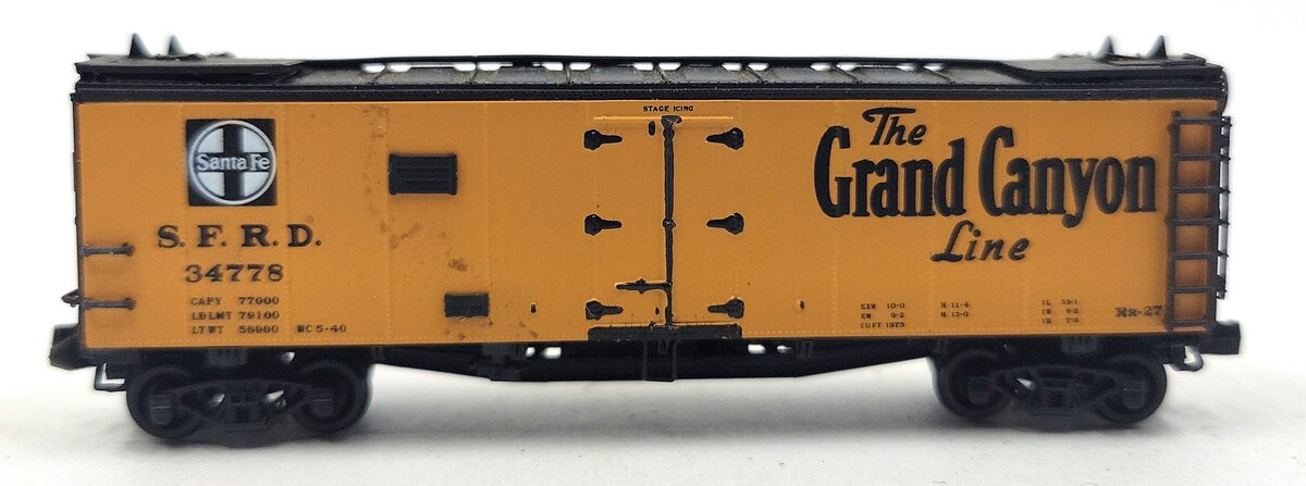 Tex-N-Rails 34778 N Scale Santa Fe 