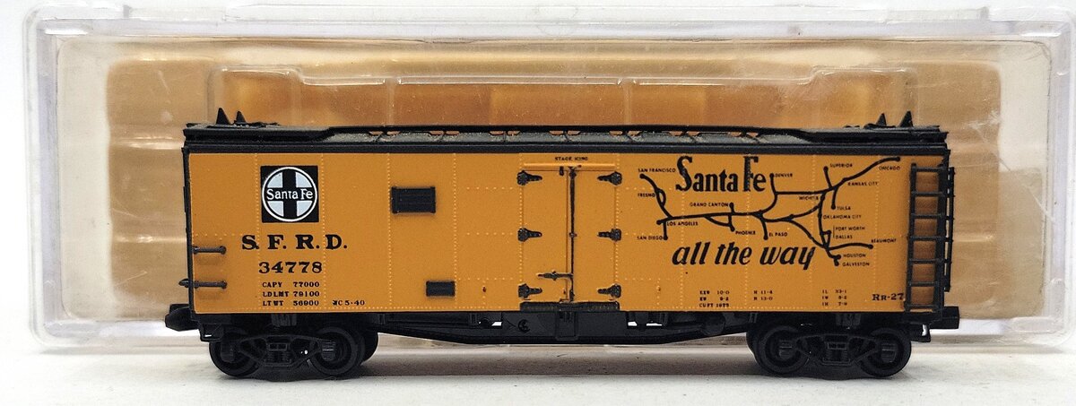 Tex-N-Rails 34778 N Scale Santa Fe 