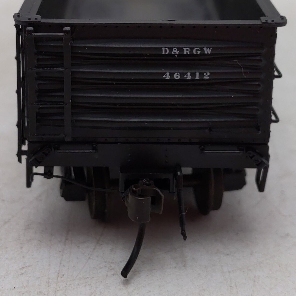 Red Caboose RR35007-23 HO Scale D&RGW Drop Bottom Gondola #46412 EX/Box