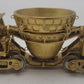 MSM HO Scale BRASS Manually Operated Treadwell Slag Cinder Car EX