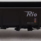 Red Caboose 35018-9 HO Scale D&RGW Steel Side Gondola #73642 EX/Box
