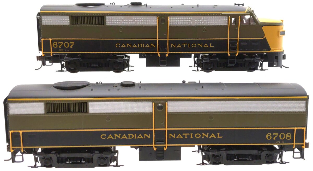 Proto 2000 HO Scale Canadian National Diesel Locomotive Set EX