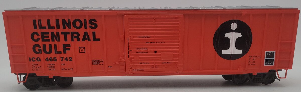 Weaver O Scale Illinois Central Boxcar #465742 (2-Rail) EX/Box