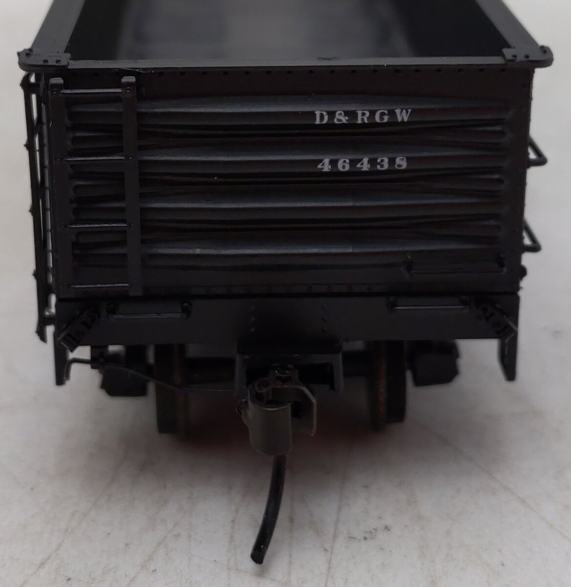 Red Caboose RR35007-24 HO Scale D&RGW Drop Bottom Gondola #46438 EX/Box