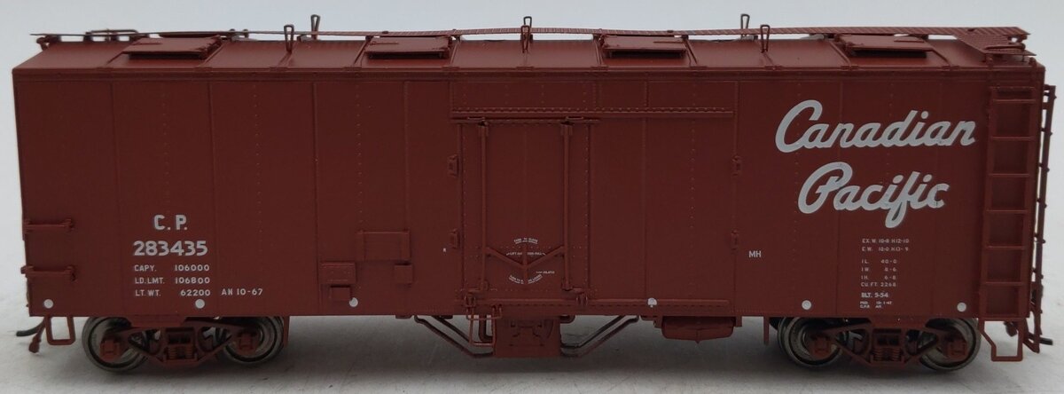 True Line Trains 283435 CPR 8 Hatch Reefer Car EX