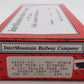 InterMountain 46306-10 HO Scale Harbor Tank Line Type 27 Riveted Tank Car #1752 EX/Box