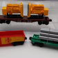 Assorted Lionel O Gauge MPC Freight Cars [5] VG