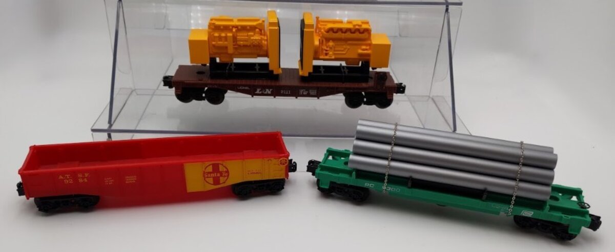 Assorted Lionel O Gauge MPC Freight Cars [5] VG