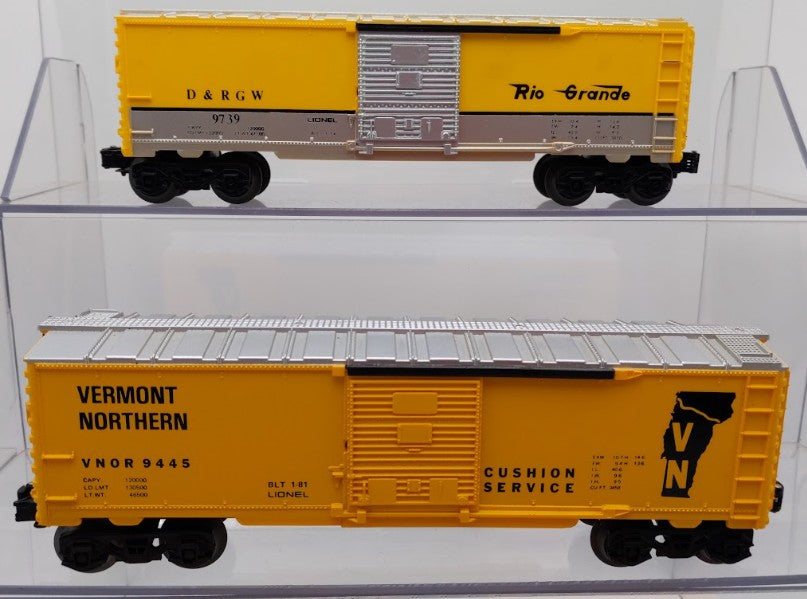 Assorted Lionel O Gauge MPC Freight Cars [5] VG