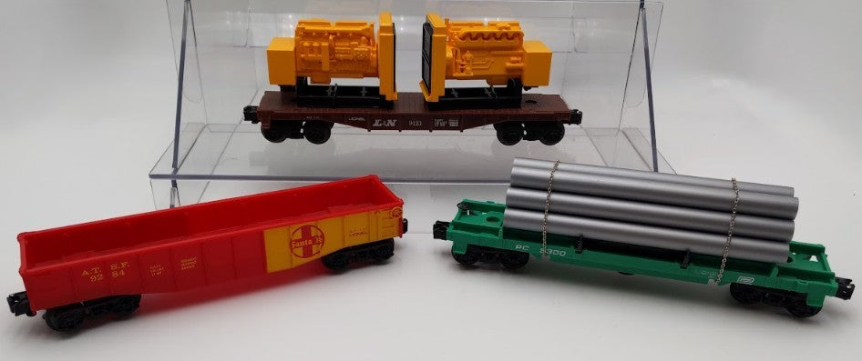 Assorted Lionel O Gauge MPC Freight Cars [5] VG