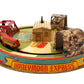Marx Vintage Tin Litho "Honeymoon Express" Wind-up Toy