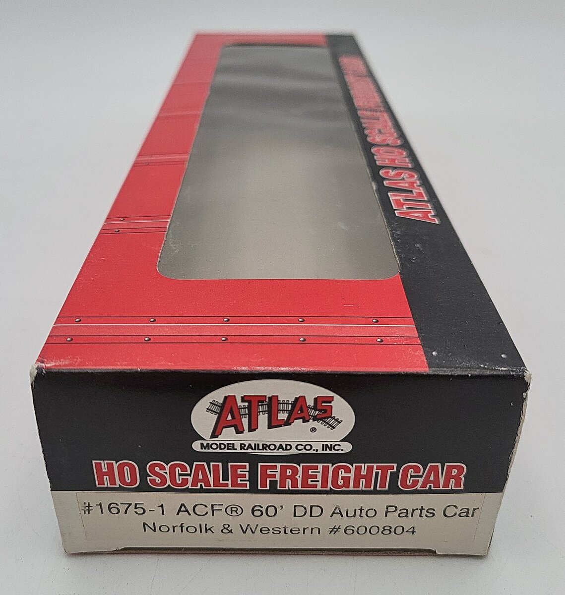 Atlas 1675-1 HO N&W 60' Double Door Auto Parts Box Car #600804 EX/Box