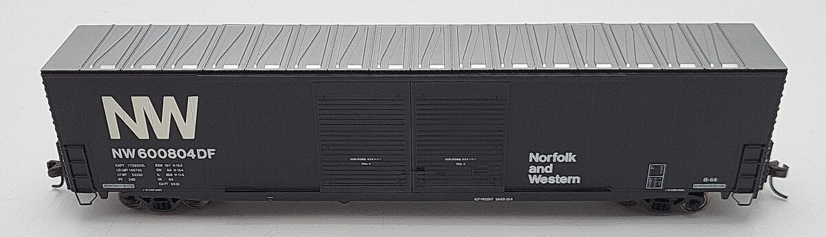 Atlas 1675-1 HO N&W 60' Double Door Auto Parts Box Car #600804 EX/Box