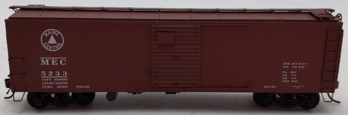 Red Caboose RR-37153-01 HO Maine Central X-29 Style Boxcar #5233 LN/Box