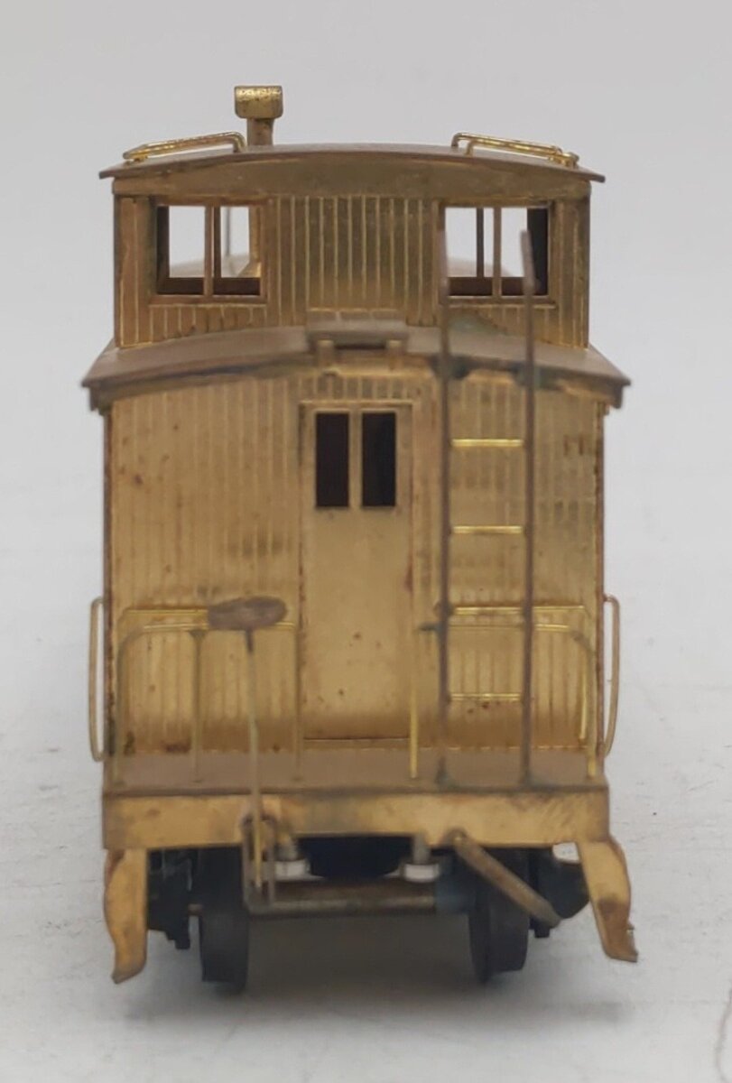Lambert HO Scale BRASS Caboose - Unpainted VG