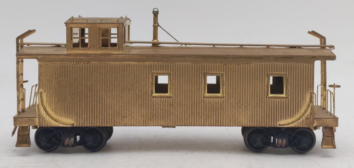 Lambert HO Scale BRASS Caboose - Unpainted VG
