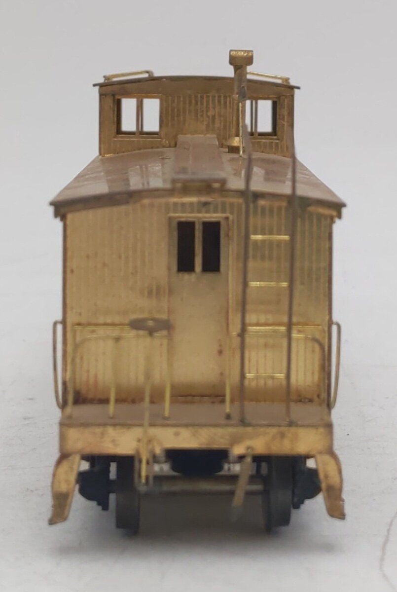 Lambert HO Scale BRASS Caboose - Unpainted VG