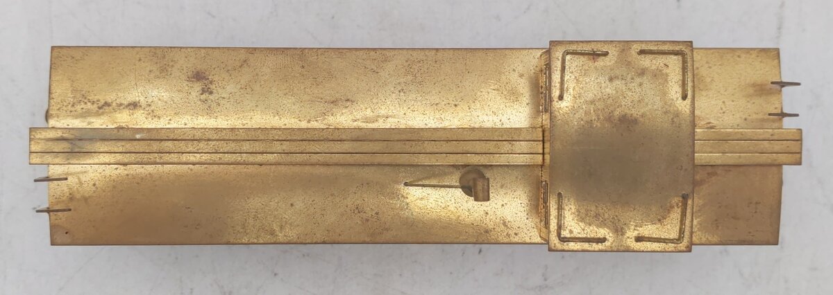 Lambert HO Scale BRASS Caboose - Unpainted VG