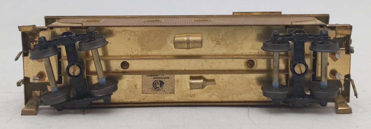 Lambert HO Scale BRASS Caboose - Unpainted VG