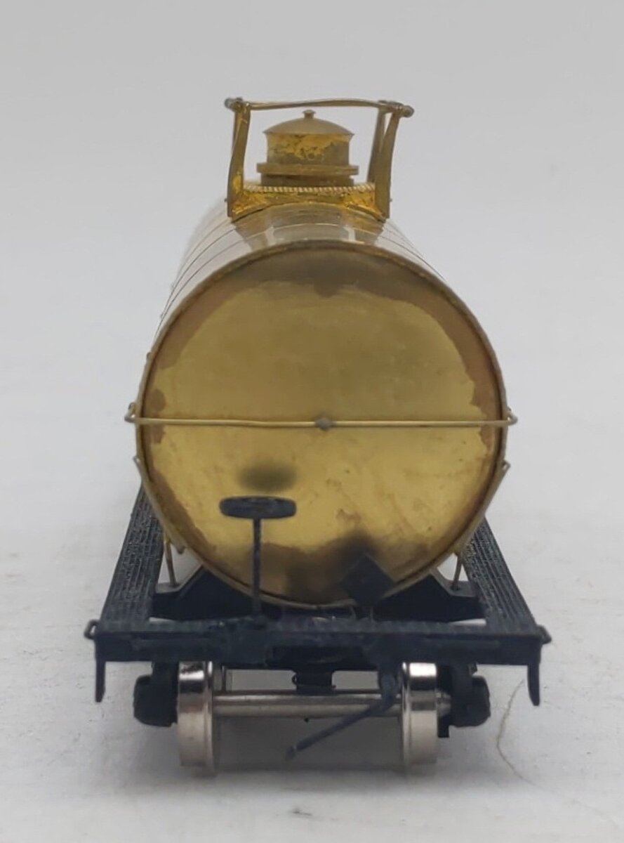 Precision Scale Co. 15652-5 HO Scale BRASS 12,000 Gallon Tank Car - Unpainted EX/Box
