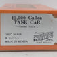 Precision Scale Co. 15652-5 HO Scale BRASS 12,000 Gallon Tank Car - Unpainted EX/Box