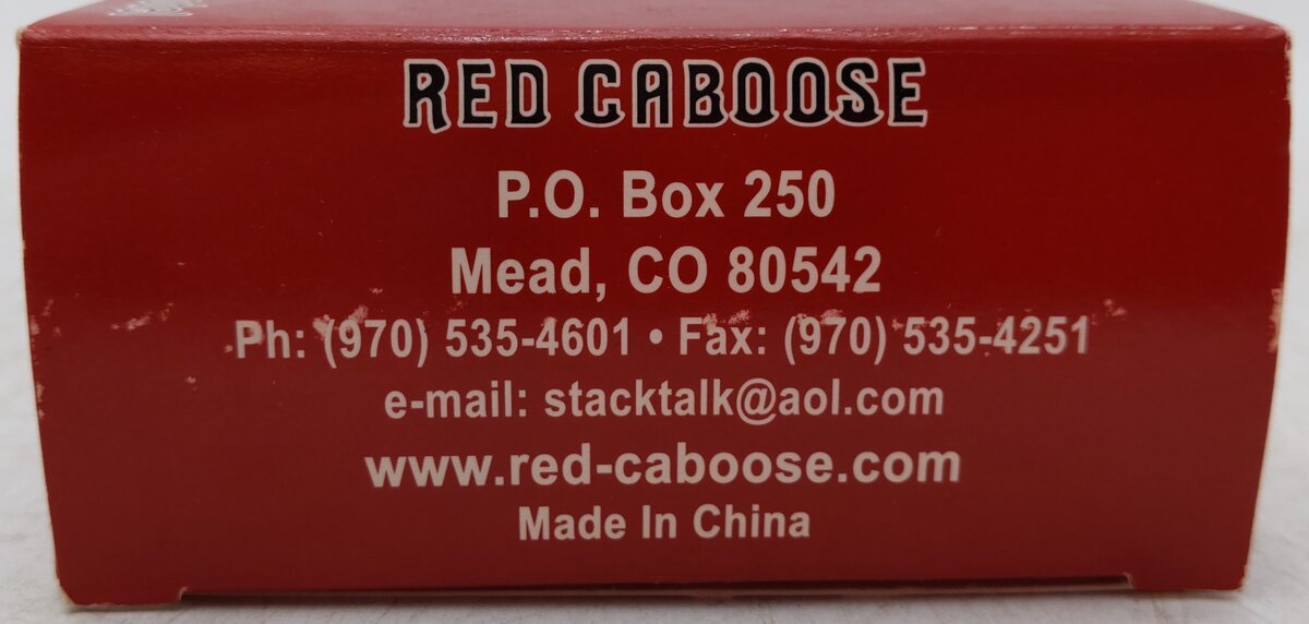 Red Caboose 35018-8 HO Scale D&RGW Steel Side Gondola #73638 EX/Box
