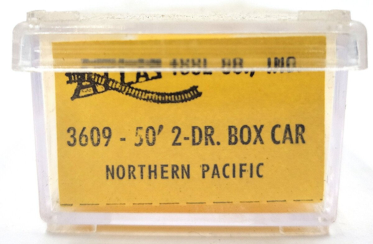 Atlas 3609 N Northern Pacific 50' Double Door Boxcar #39650 LN/Box
