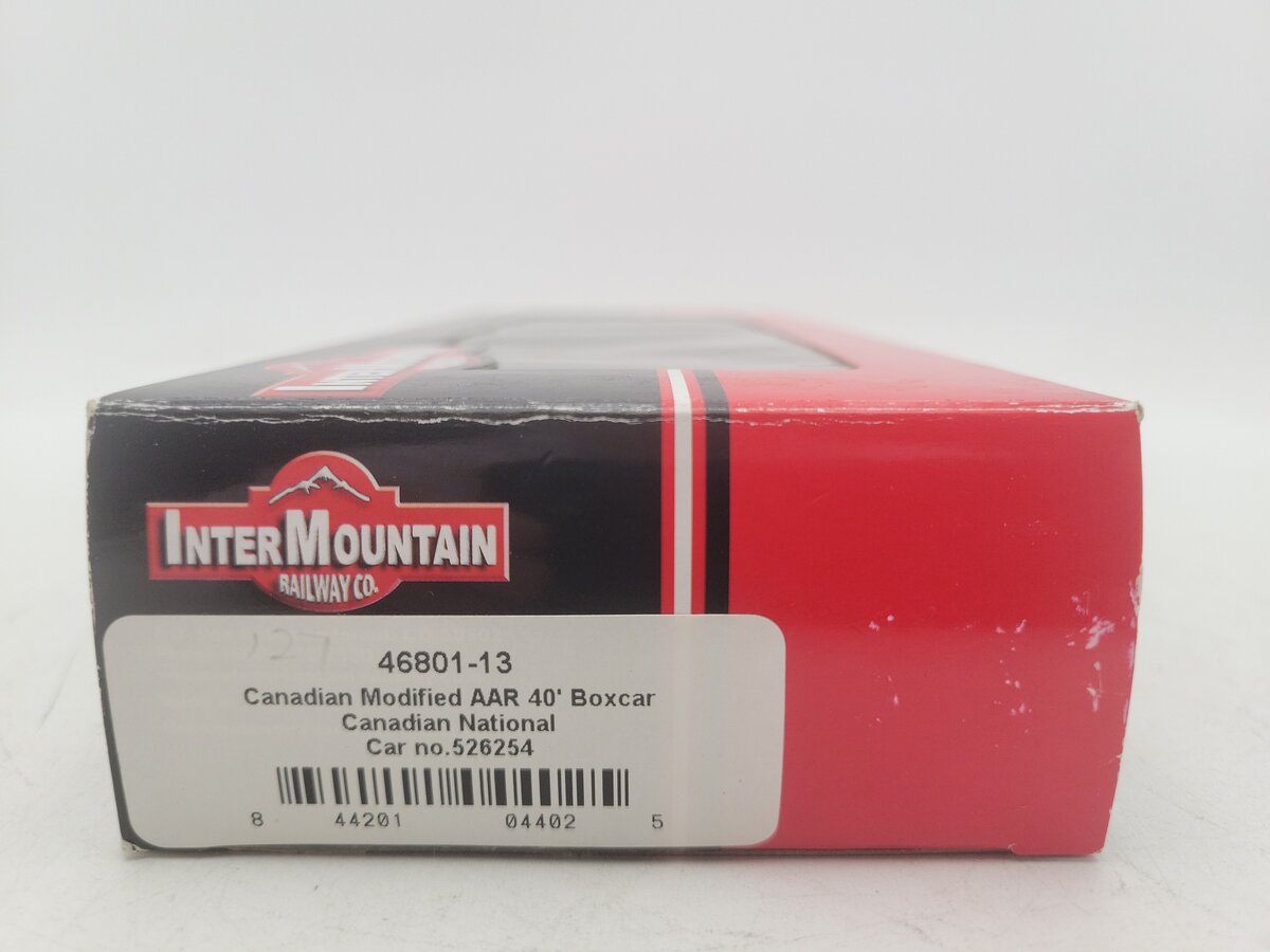 InterMountain 46801-13 HO Canadian National Boxcar #526254 EX/Box
