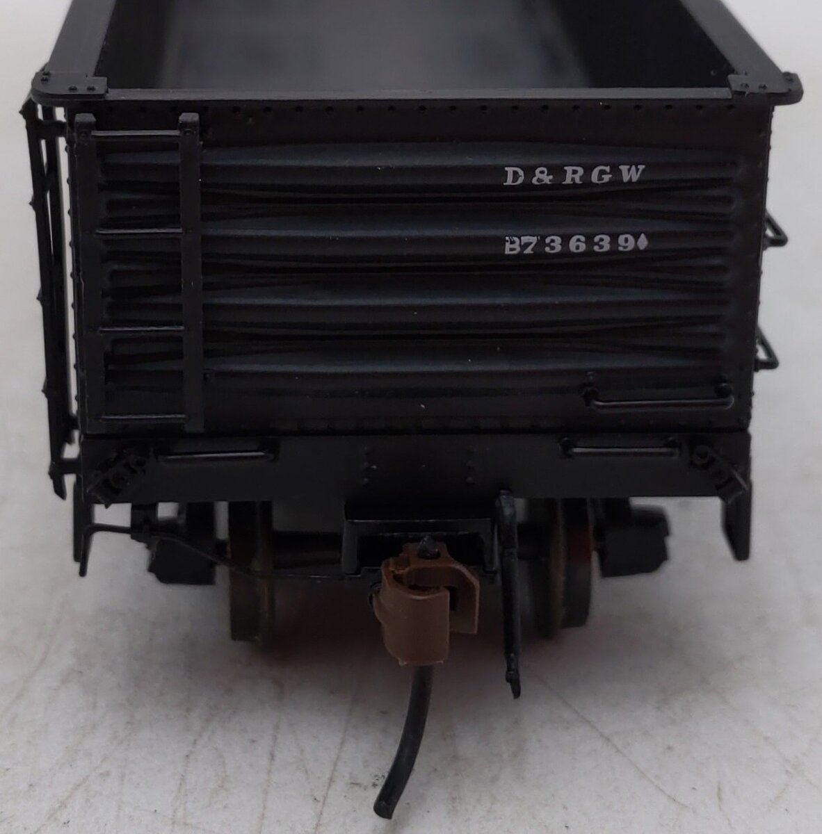 Red Caboose 35018-19 HO Scale D&RGW Steel Side Gondola #73639 EX/Box
