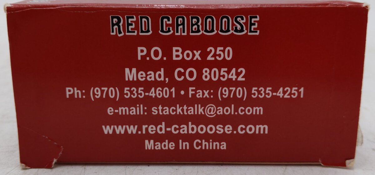 Red Caboose 35018-19 HO Scale D&RGW Steel Side Gondola #73639 EX/Box