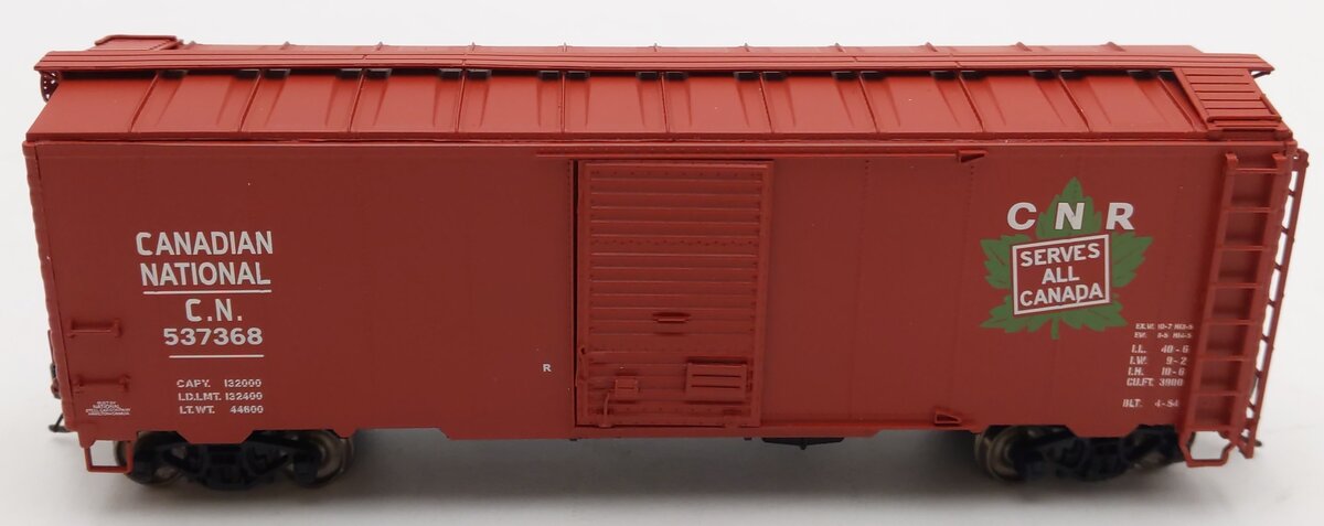 InterMountain 46806-10 HO Scale Canadian National AAR 40' Boxcar #537368 LN/Box
