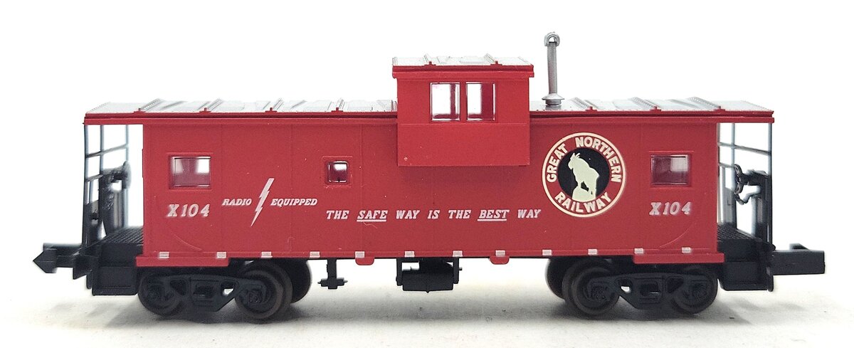 Atlas 30332 N Scale Great Northern EV Caboose #X104 LN/Box