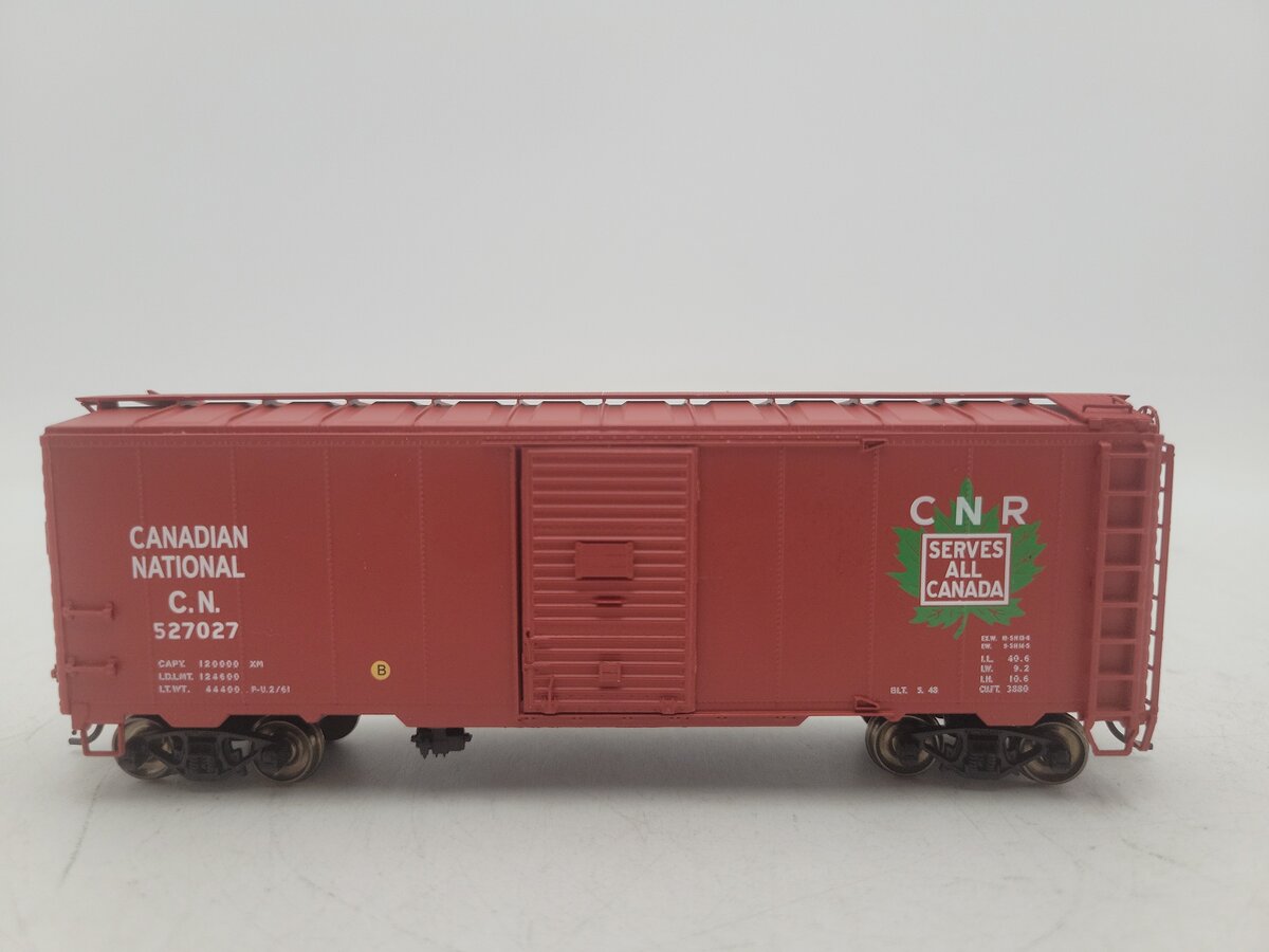 InterMountain 46801-16 HO Scale Canadian National AAR 40' Boxcar #527027 EX/Box