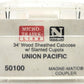 Micro-Trains 05000100 N Union Pacific 34' Wood Sheathed Caboose #3246 LN/Box