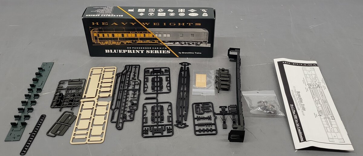 Branchline 5235 HO Scale 10-1-2 Pullman Sleeper Illinois Central Lake Ferguson EX/Box