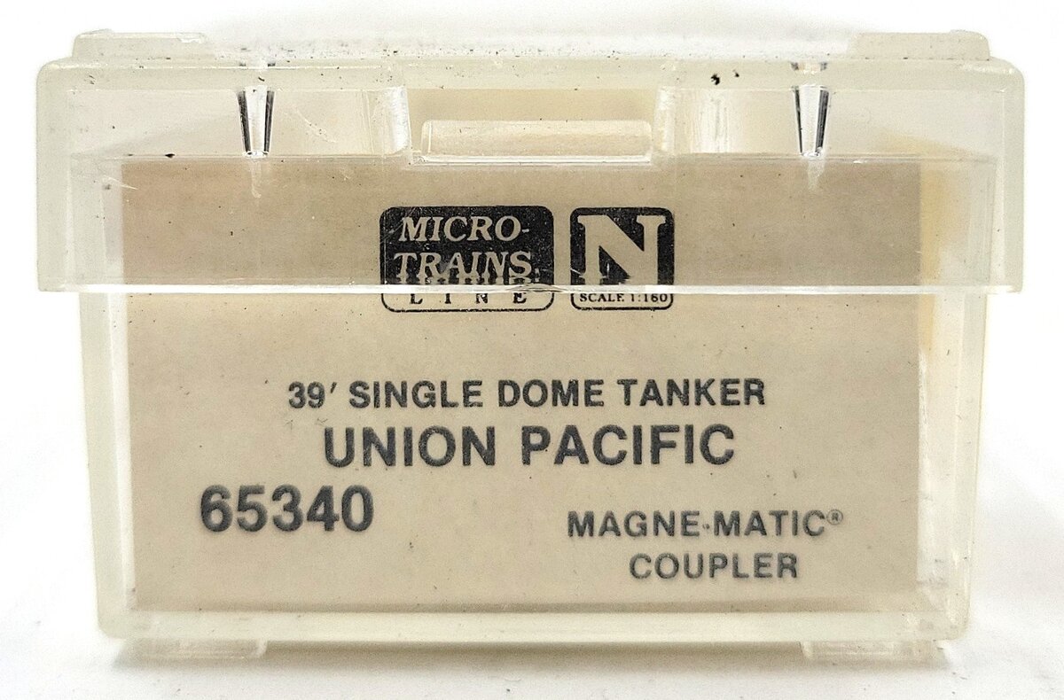 Micro-Trains 06500340 N Union Pacific 39' Single Dome Tank Car #908833 LN/Box