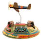 Marx Vintage Tin Litho "Honeymoon Express" Wind-up Toy